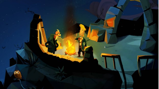 Return to Monkey Island: A ten-second clip shows the iconic Melee Island