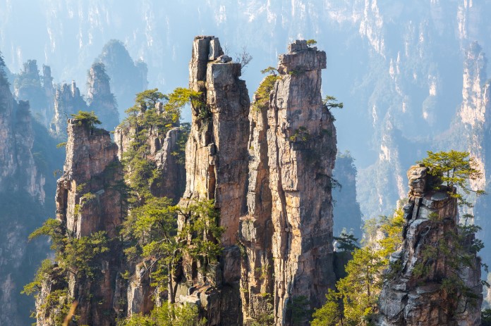 The Tianzi Mountains in China have inspired Avatar