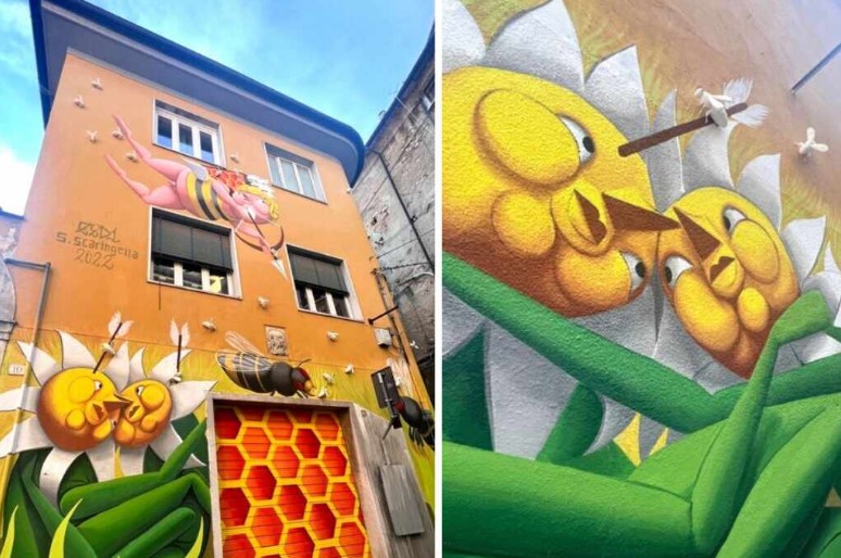 Ecological murals: it will absorb about 7 kg of carbon dioxide in a month
