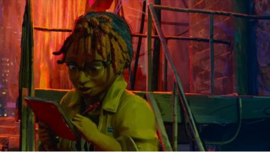 Photo of Black April O’Neil in the first trailer of the cartoon “Teenage Mutant Ninja Turtles: Invasion of Mutants”