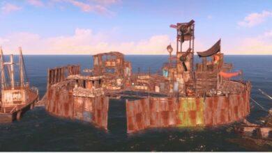Photo of A Fallout 4 player has recreated the floating city from the movie “Waterworld”